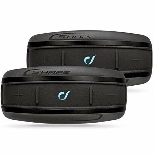 Cellular Line INTERPHOSHAPETP Interfono da Moto Bluetooth, Nero, 2 (F6l)