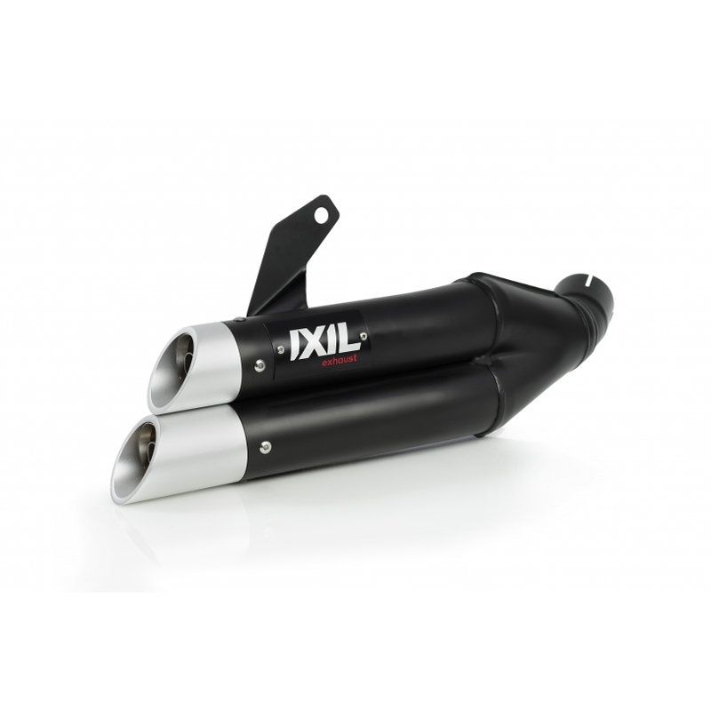 Scarico Completo IXIL Hyperlow IN Acciaio Inox Nero / Alluminio pulido-xy9362xb