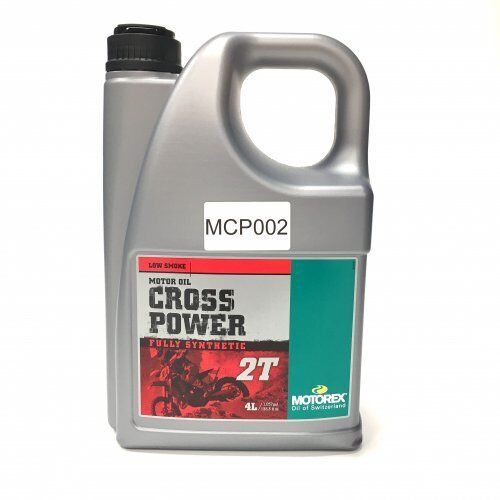 MOTOREX Cross Power 2T 4 Litri, Spedizione Stesso Giorno
