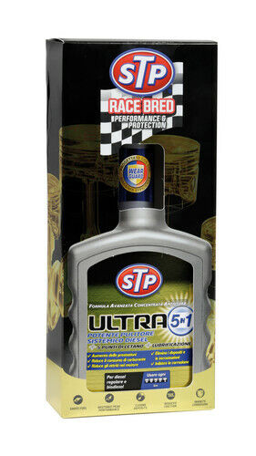 STP Ultra 5-in-1 Pulitore Sistemico Diesel - 400 ml - race bred - performance
