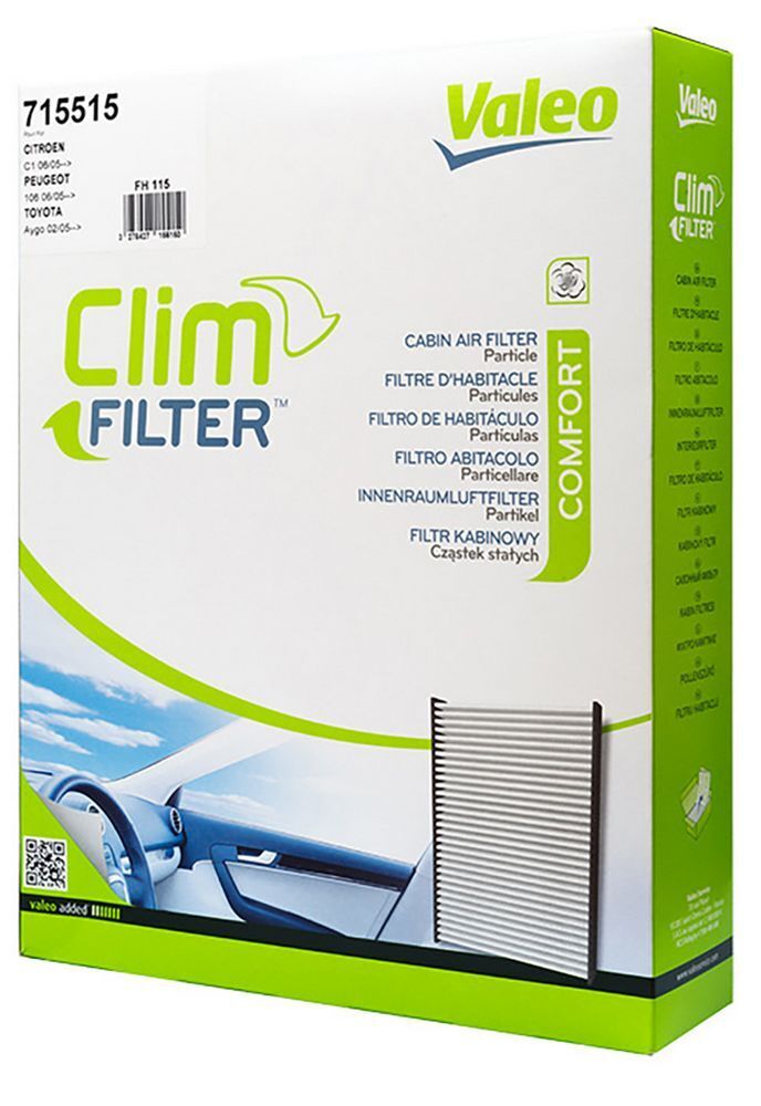 Clim Filter Comfort filtro abitacolo particellare per auto VALEO