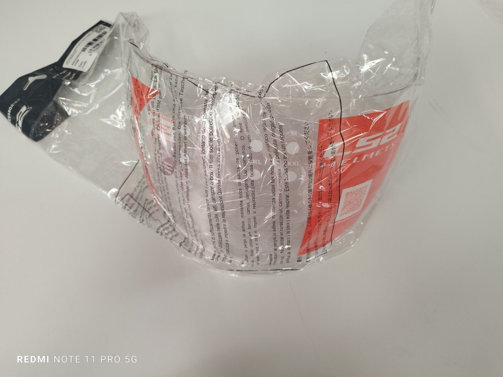 LS2 VISIERA TRASPARENTE PER CASCO SPHERE OF558