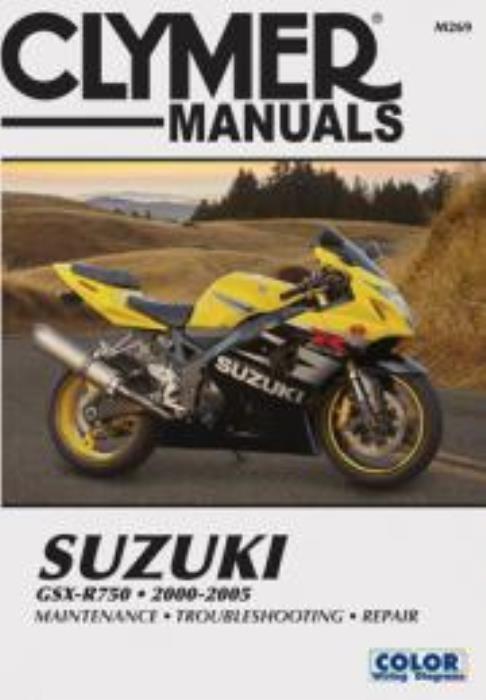 Suzuki GSX-R750 2000-2005  Clymer Workshop Manual Service & Repair