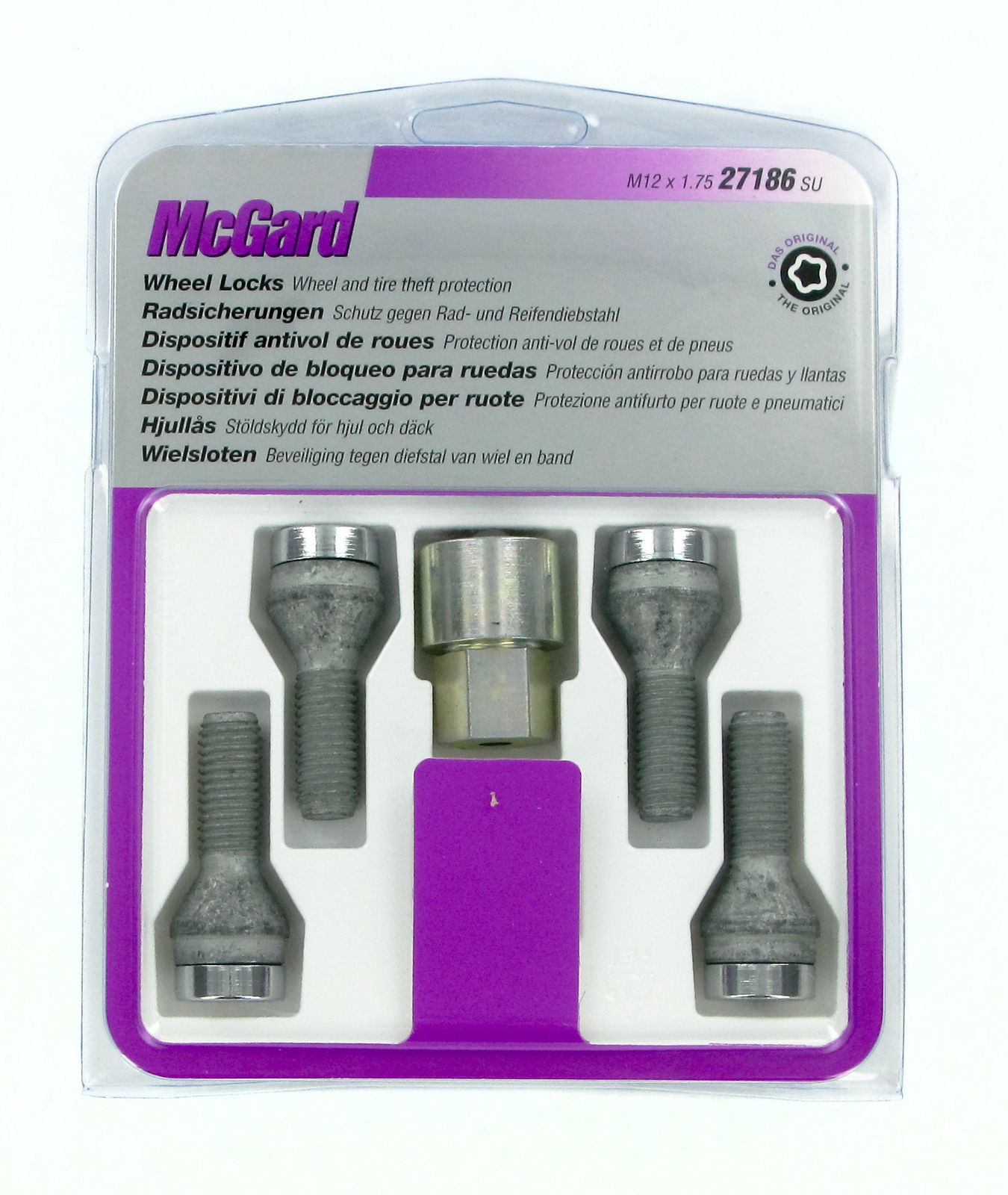 MG27186SU Bulloni conici kit 4 pz Original A210 1pz
