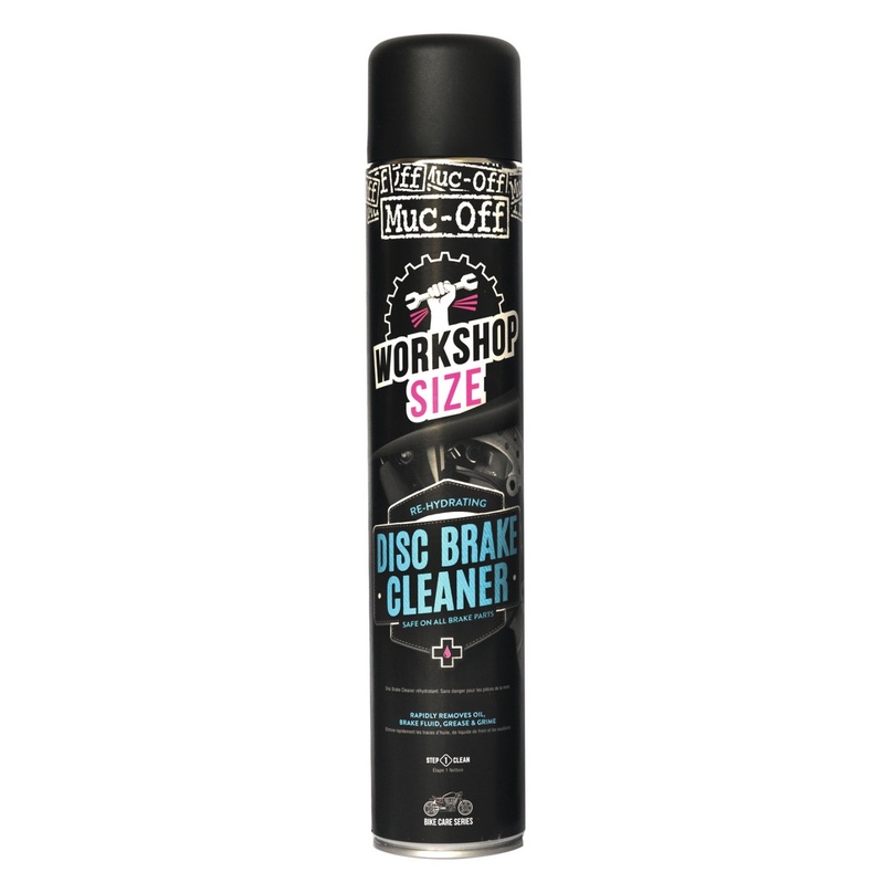 Spray Pulisci Freni MUC-OFF Disc: Brake Cleaner per Officina, 750 ML per Moto