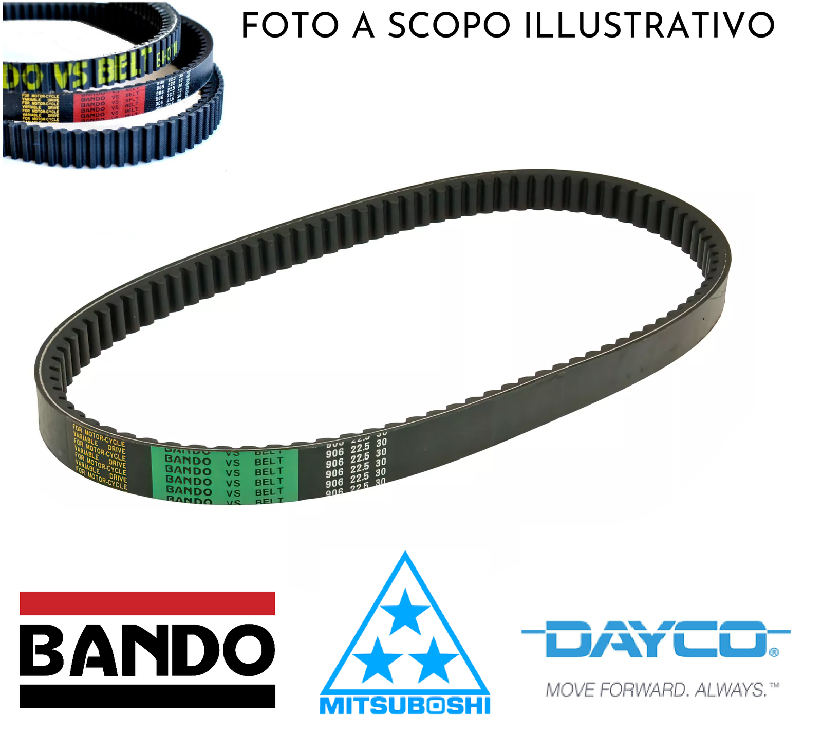 BANDO CINGHIA BANDO HONDA PCX 125 2018/> per HONDA 125 PCX 2018-2020
