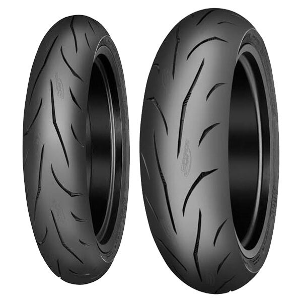 COPPIA GOMME MITAS 120/70-17 SPORT FORCE + RS + 140/70-17 SPORT FORCE + (RS)