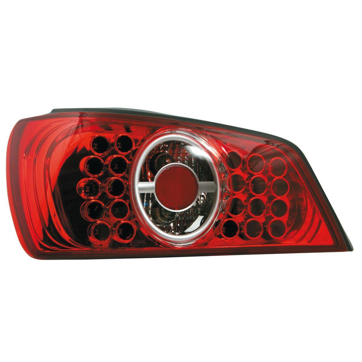 08840 Coppia fanali posteriori LED per Peugeot 306 (5/93 7/01) Rosso 1pz