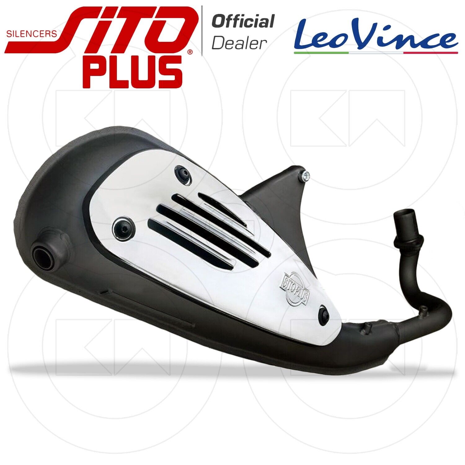 SITO PLUS 0264 SCARICO MARMITTA TERMINALE PER PIAGGIO VESPA PRIMAVERA 50 2013