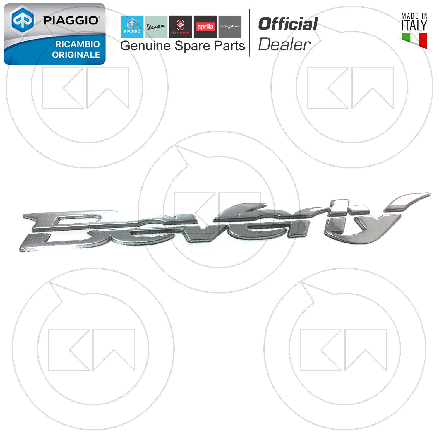 TARGHETTA SCRITTA ADESIVA LATERALE PIAGGIO BEVERLY SPORT TOURING 350 2011-2014