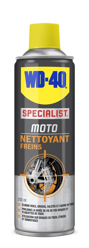 Pulisci Freni wd-40 500ml per Moto Ricambi Ciclomotore Accessori