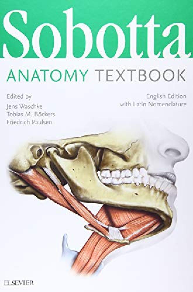 Sobotta Anatomy Textbook: With Latin Nomenclature - NUOVO