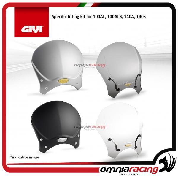 GIVI fitting kit screen 100AL/100ALB/140A/140S Guzzi V7 III Special/Stone 17>