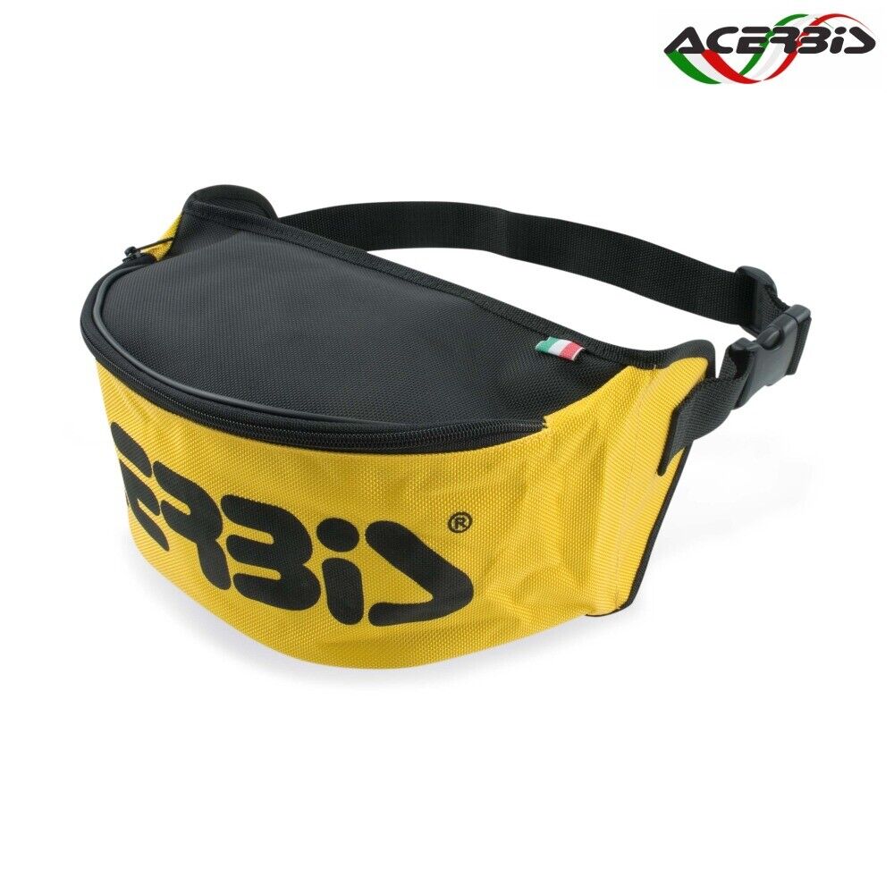 ACERBIS 0000087.318 MARSUPIO ACERBIS FANNY PACK GIALLO CON ZIP PORTAOGGETTI