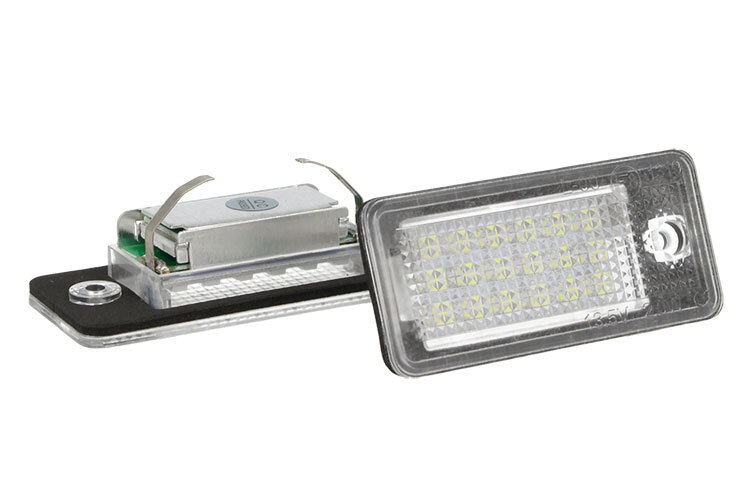 Kit Luci Targa Led Per Audi Q7 S6 A3 Cabriolet RS4 Avant Quattro Cabriolet RS6 P