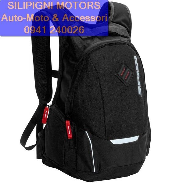 SPIDI CARGO BAG V68 Nero (026) Capienza 22 litri Zaino Moto