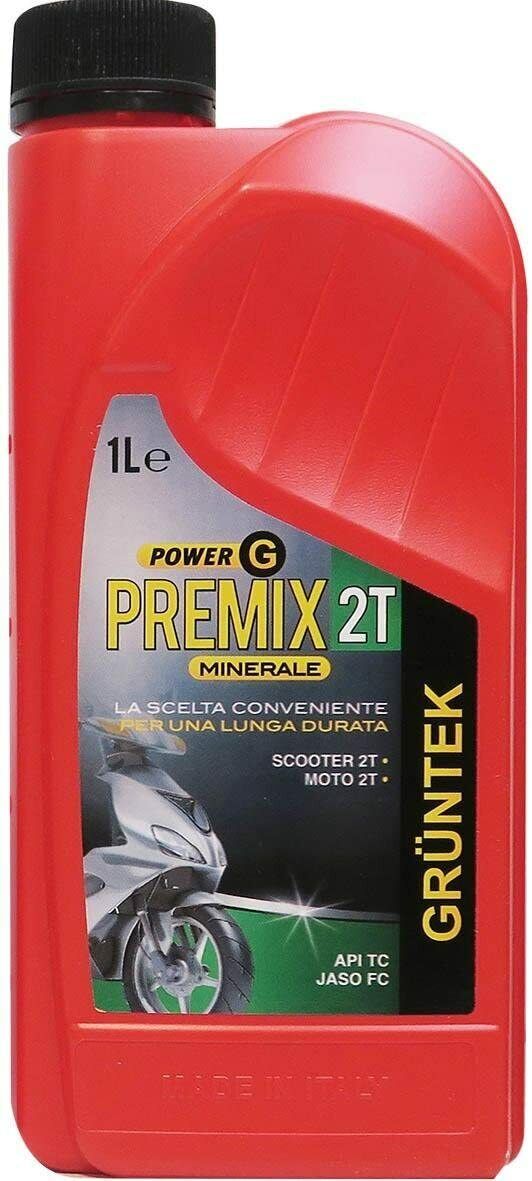 GRUNTEK LUBRIFICANTE MINERALE MOTO SCOOTER MOTORI 2 TEMPI PREMIX 2T POWER G