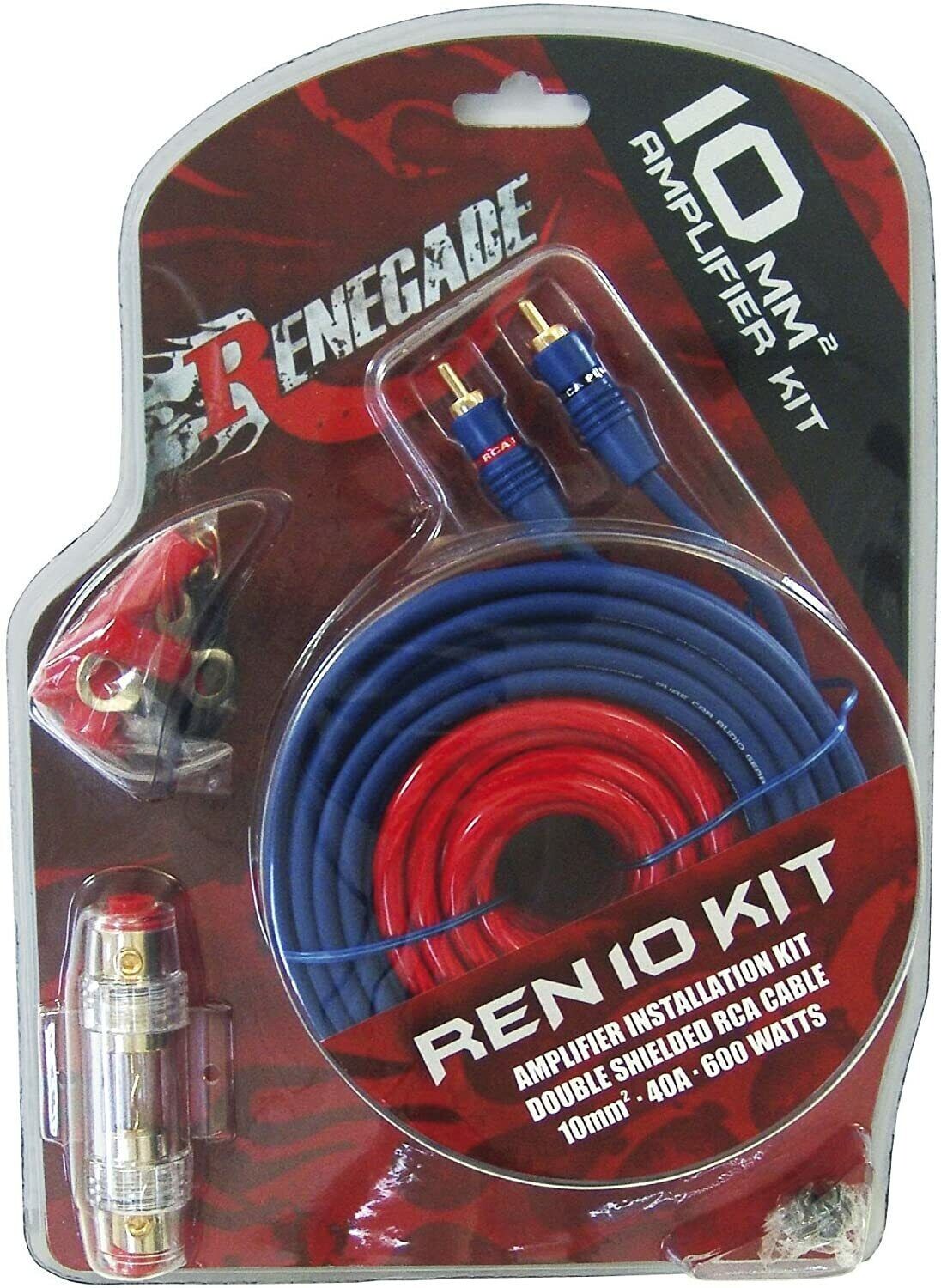 Renegade Kit Cavi Completo per Installazione Amplificatore/Subwoofer REN10KIT