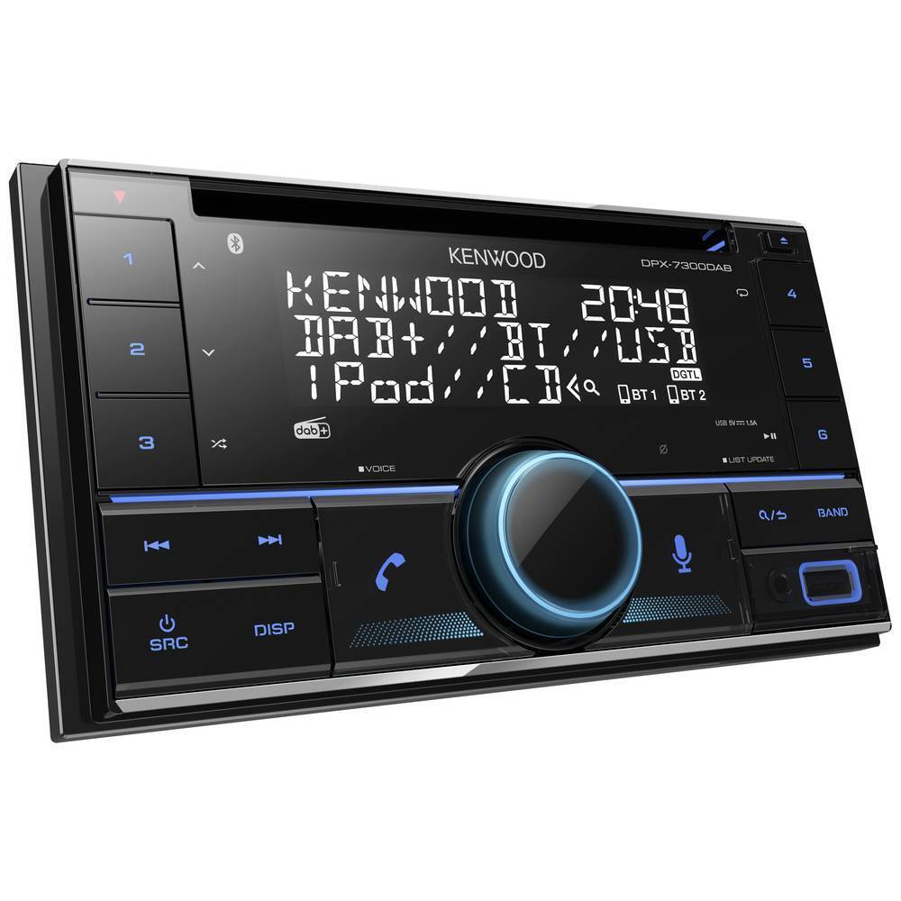 Kenwood DPX-7300DAB Autoradio doppio DIN Collegamento per controllo remoto da