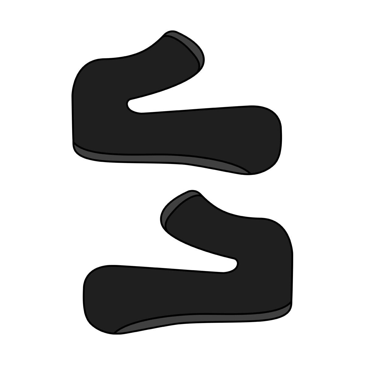 Guancette Interno Casco Airoh WRAAP Taglia M