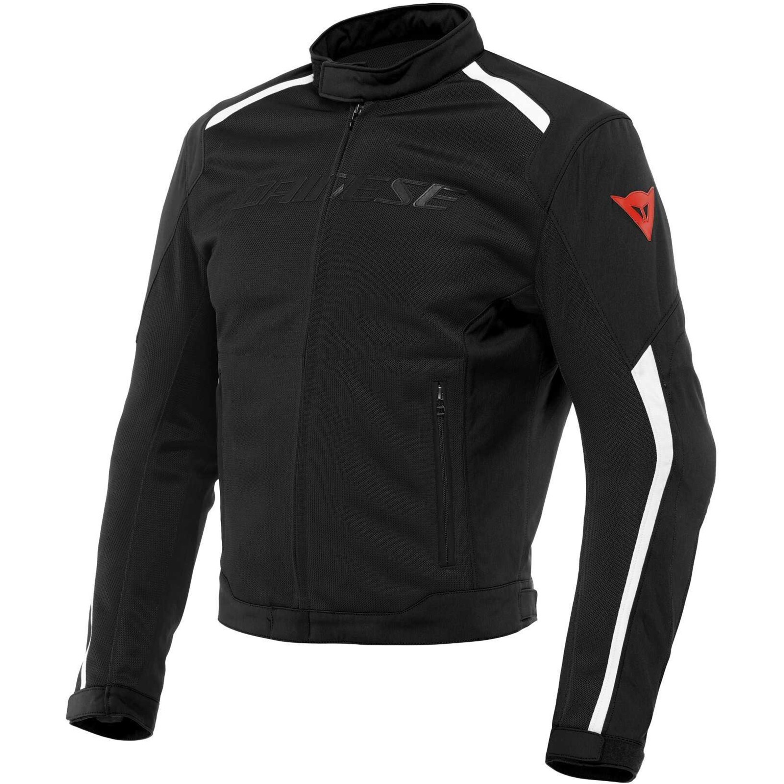 GIACCA MOTO ESTIVA DAINESE HYDRAFLUX 2 AIR D-DRY JACKET BLACK WHITE TG 64