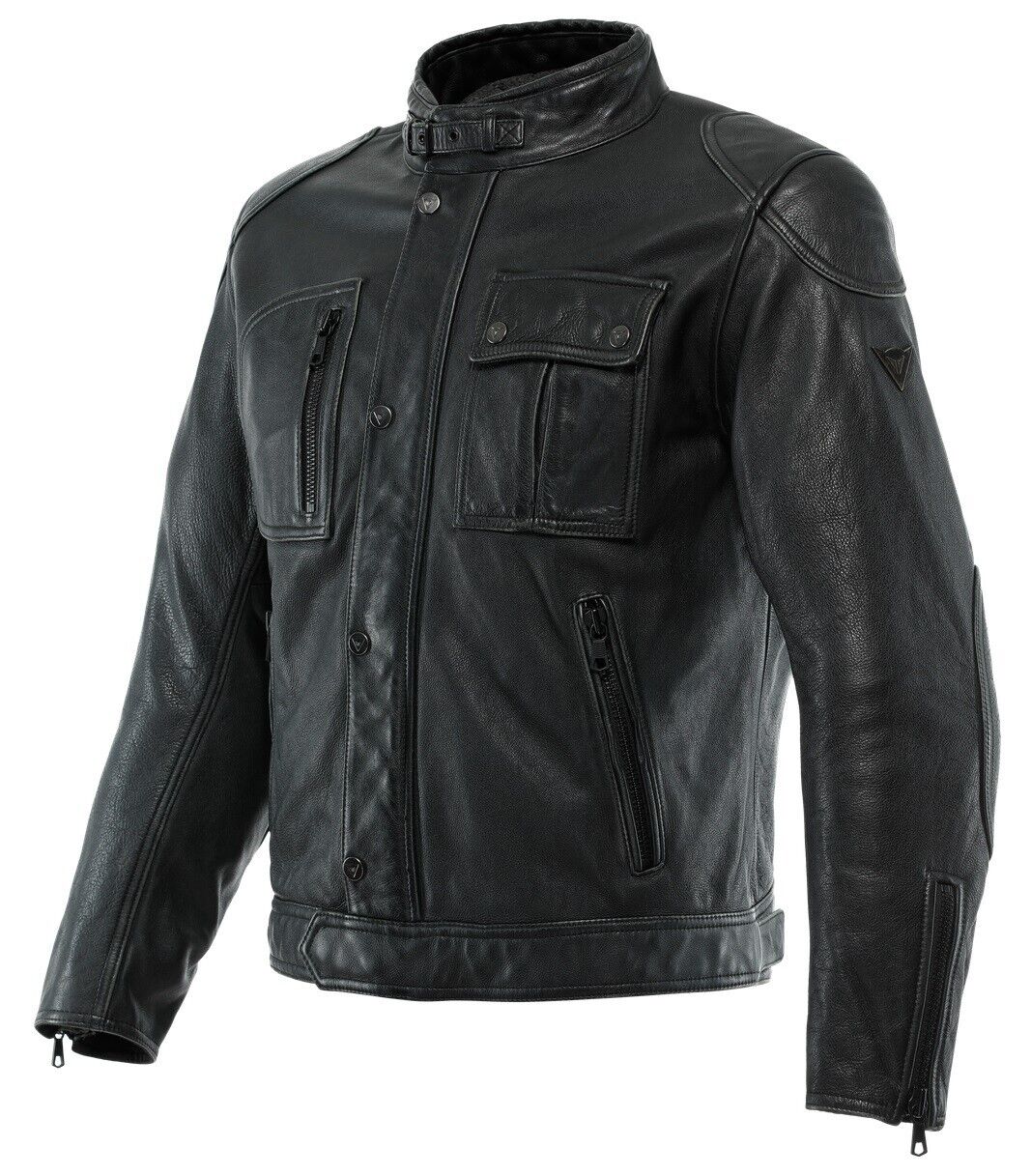 GIACCA MOTO PELLE DAINESE ATLAS LEATHER JACKET BLACK NERO TG 50