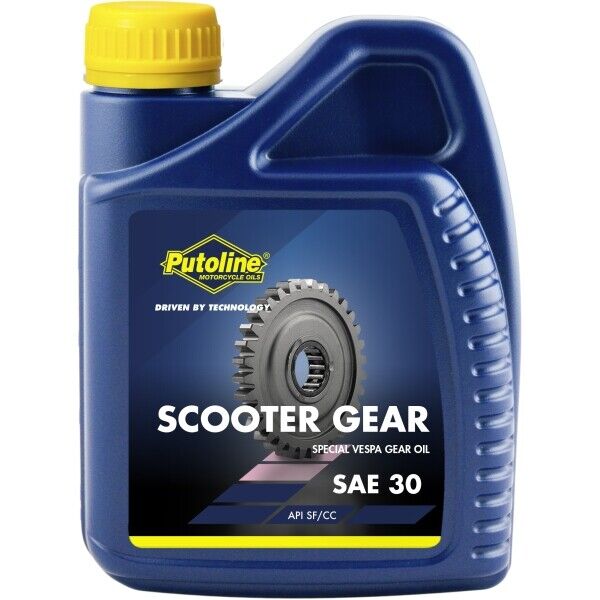 500 ML Bottiglia Putoline Scooter Gear Oil SAE 30 Moto Motore