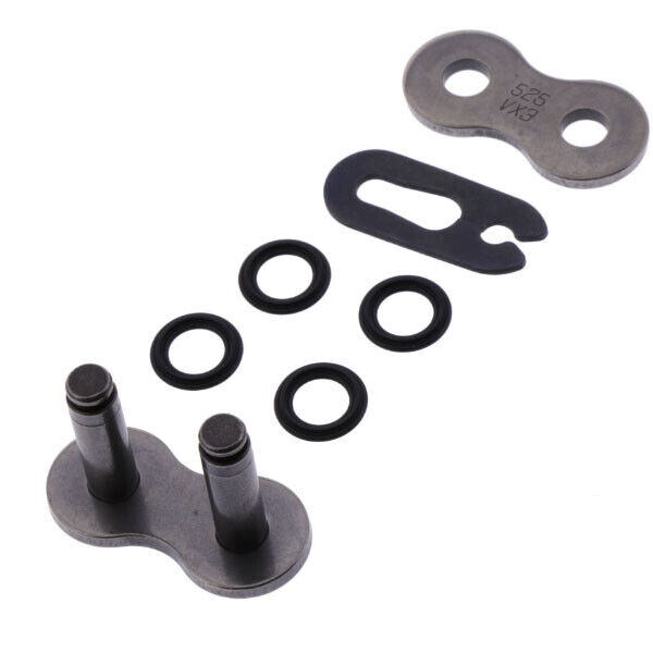 Falsa Maglia Piena DID Giunto catena moto con clip 525VX3