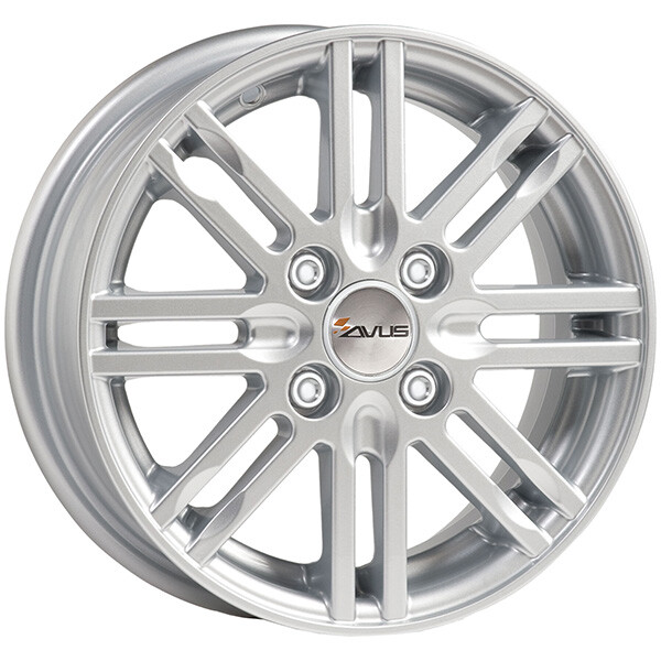CERCHIO IN LEGA AVUS KOALA PER FIAT PANDA 5X13 4X98 HYPER SILVER JUC