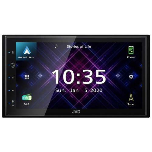 JVC KW-M565DBT autoradio 2 DIN DAB+ car play e android auto  bluetooth