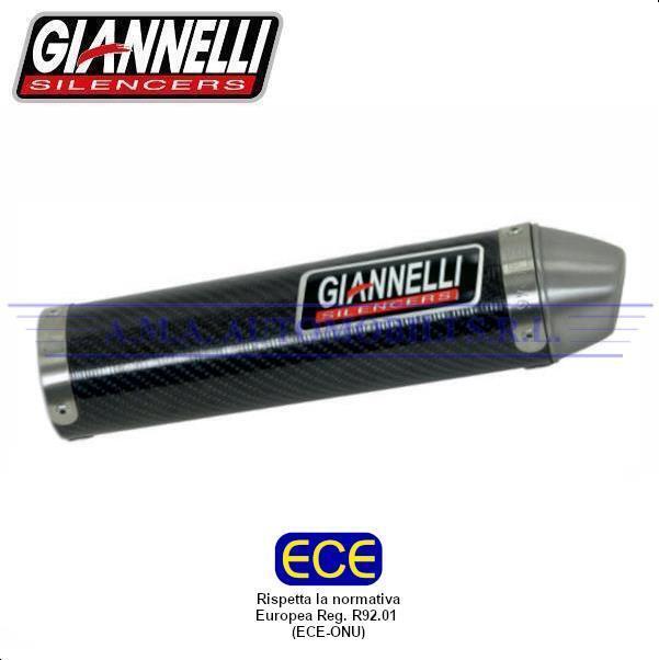 Silenziatore carbonio enduro/cross 2T Fantic Motor Casa 50/Performance 2T 2018