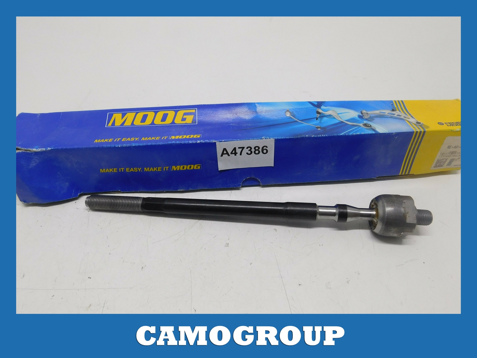 TIRANTE TRASVERSALE TIE ROD ASSEMBLY MOOG RENAULT CLIO SYMBOL RE-AX-4014