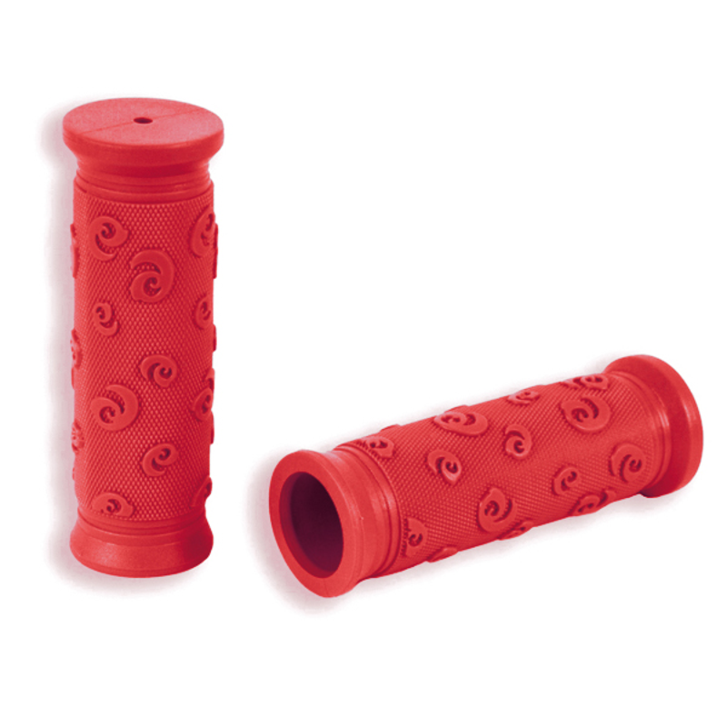 Coppia Manopole Bicicletta Grip-Shift E Niño. Rosso per Bici Bicicletta