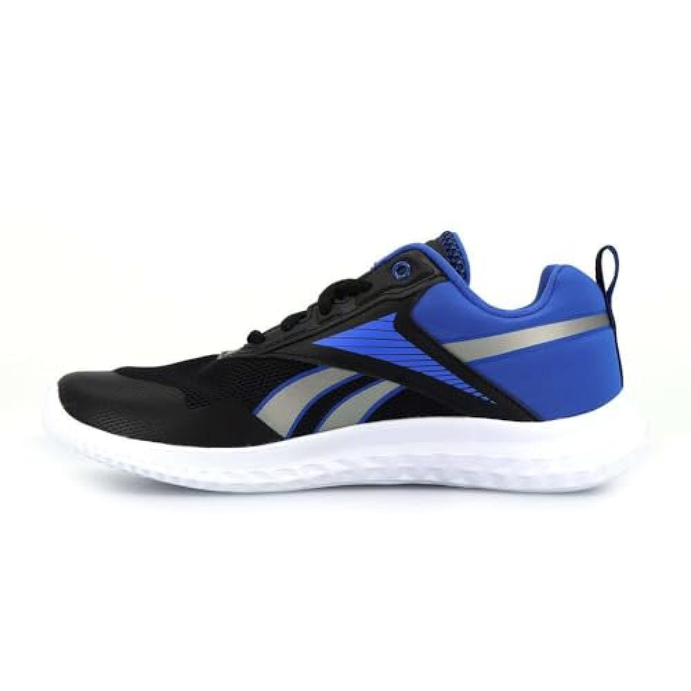 (TG. 31.5 EU) Reebok Rush Runner 5, Sneaker, CBLACK/VECBLU/Pewter, 31.5 EU - NUO