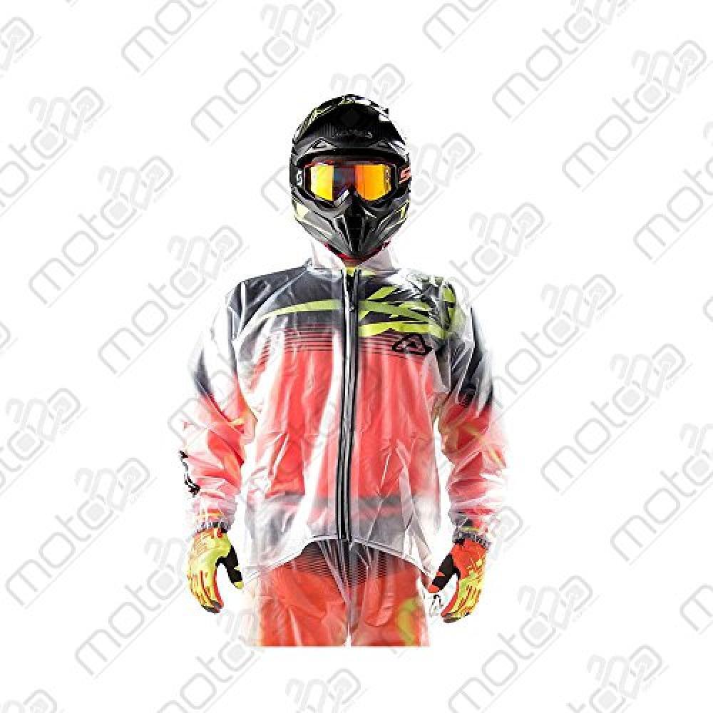 (TG. S/M) Acerbis 1499825 Giacca E Mantella, Trasparente, S/M - NUOVO
