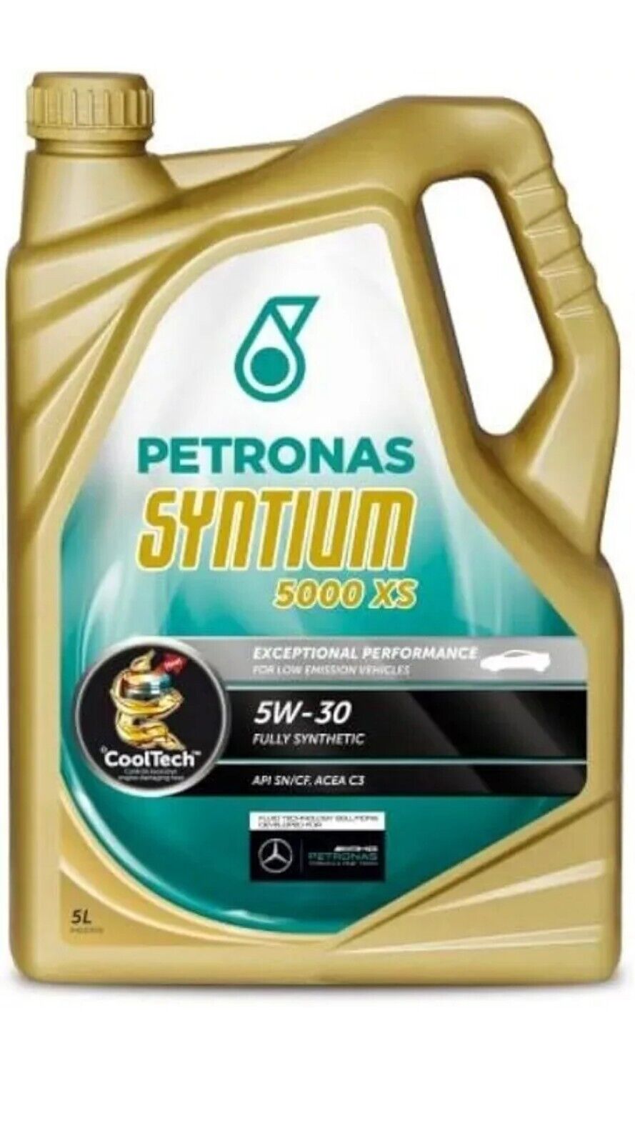 Petronas Syntium Selenia 5000 XS 5W-30 5L Olio Motore Sintetico
