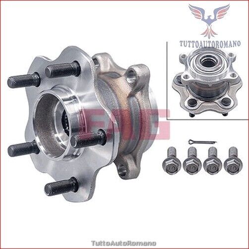 713613930 Kit cuscinetto ruota Fag Posteriore per NISSAN X-TRAIL QASHQAI JUKE R