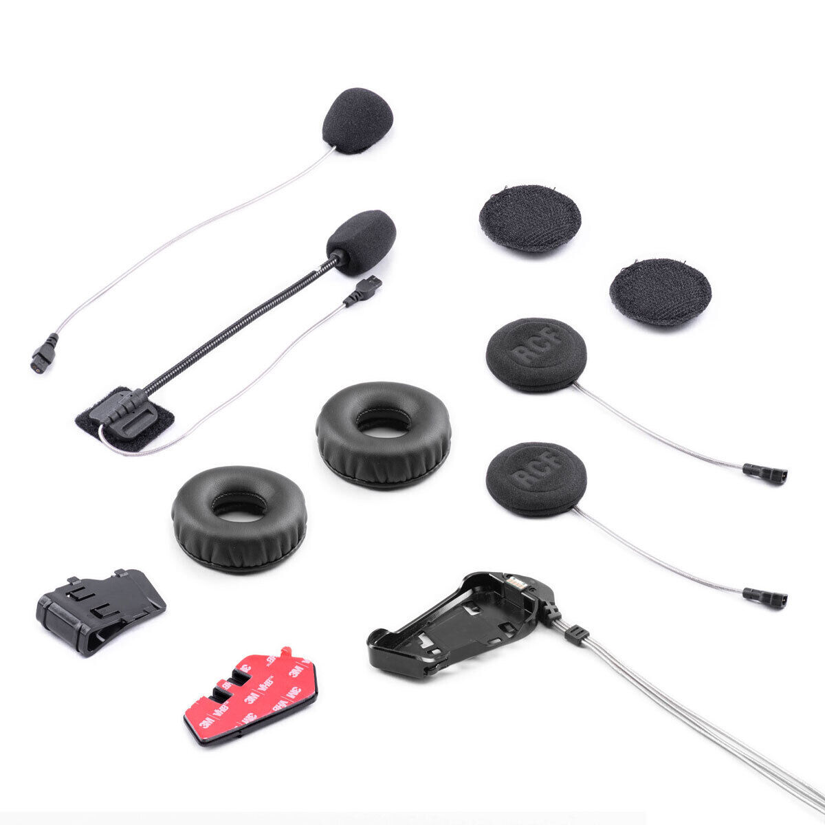 Kit Completo di Accessori per installare nel casco Interfono MIDLAND BT RUSH