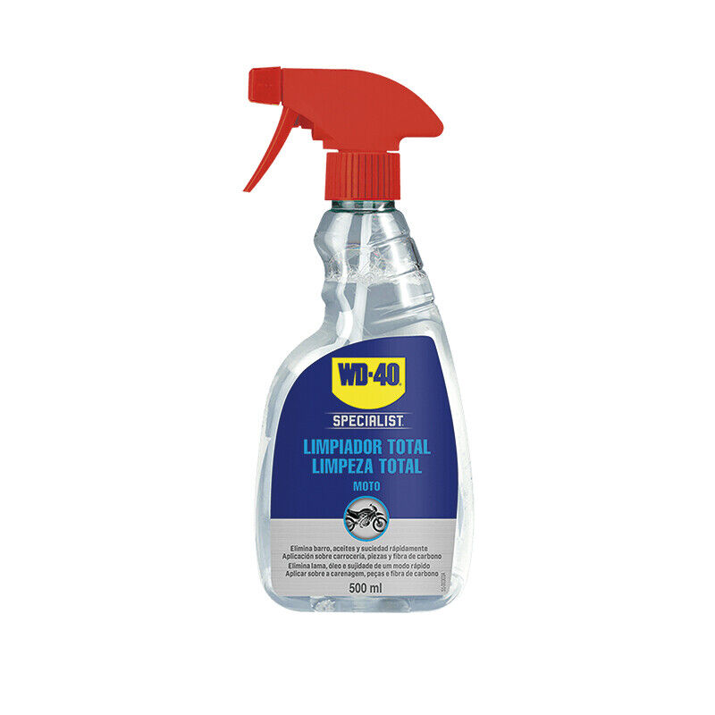 Pulitore Totale wd-40 500 ML Moto Motore Ricambi Ciclomotore