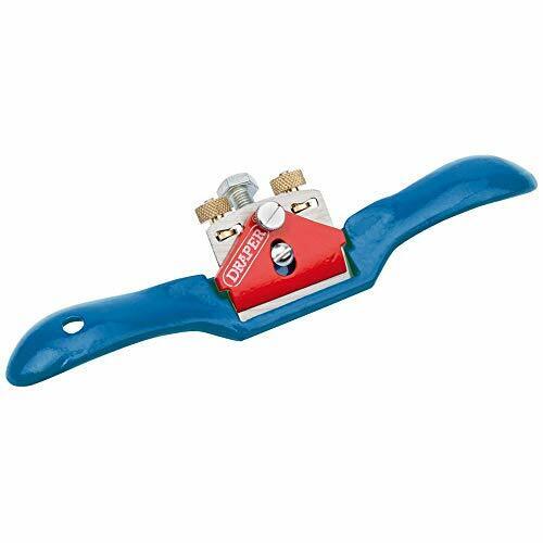 Draper D200/L Flat faced Spoke Shave, blu (Y3K)