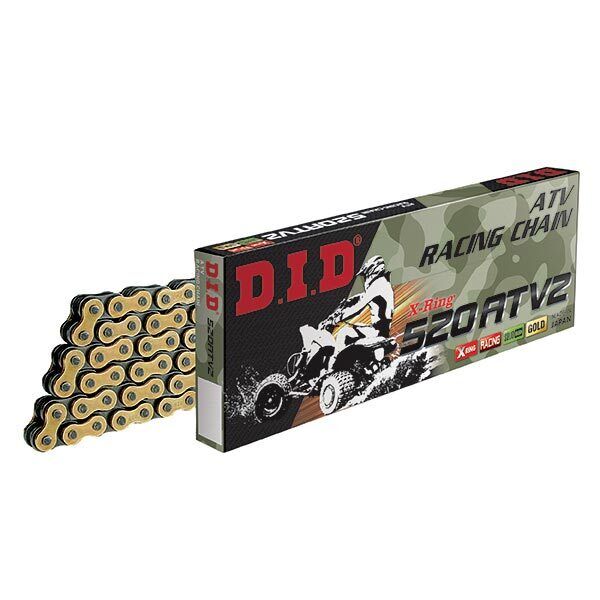 MAGLIA DI GIUNZIONE TIPO CLIP RJ DID 520ATV2 GOLD & BLACK