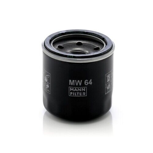 Filtro Olio Mann-filter MW 64 per Isuzu Jcb Ingersoll Rand Melroe Yamaha Gehl