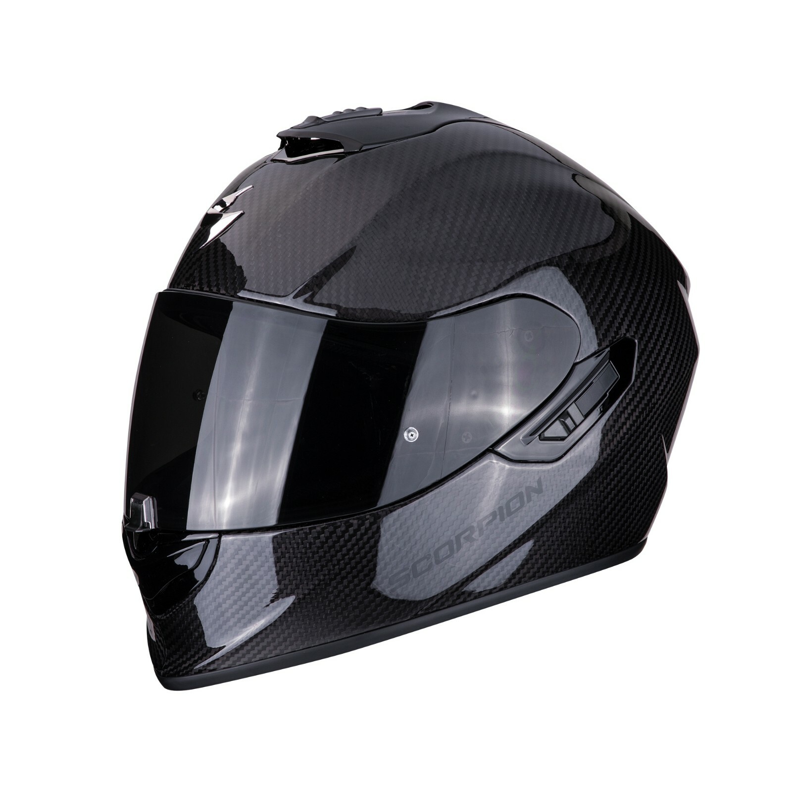 Casco Helm Casque Helmet SCORPION EXO 1400 AIR CARBON SOLID Taglia L