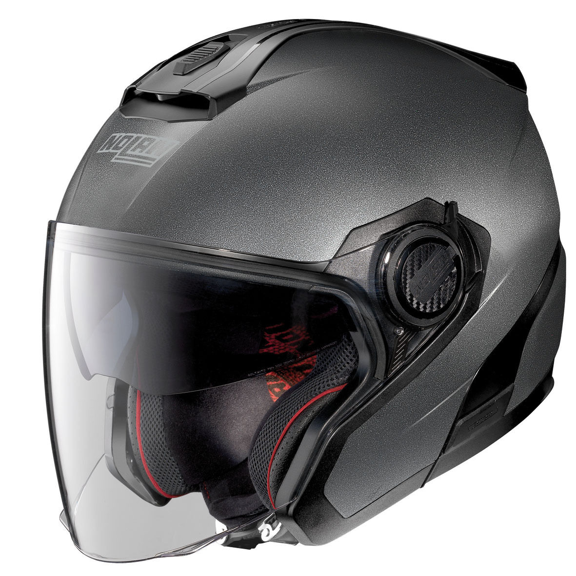 CASCO JET NOLAN N40-5 06 SPECIAL N-COM - 9 BLACK GRAPHITE - TAGLIA XXS