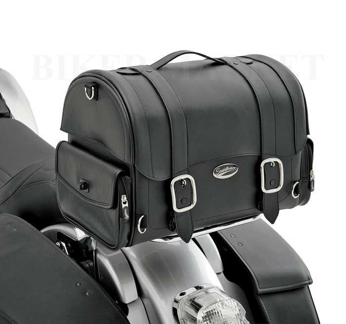 Borsa posteriore moto custom e Harley, bauletto Sissy Bar EXPRESS Drifter