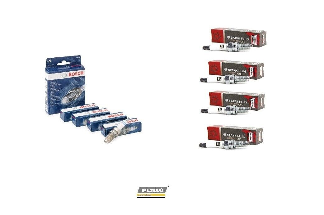 N° 4 Candele Bosch Champion Fiat Uno Seicento Panda 141 motori FIRE 1000 1100
