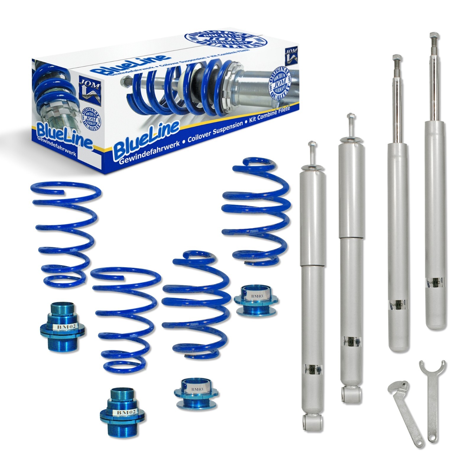 JOM Blueline Inferiore Coilovers BMW 3-series E30 316 316i 318i 320i 323i 325i