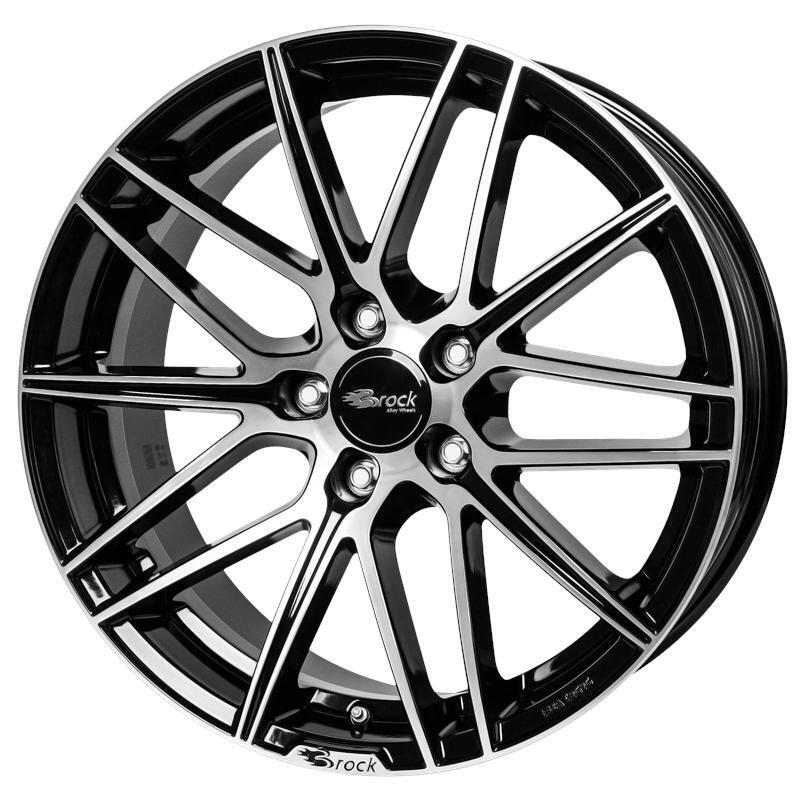 Cerchi in lega per BMW Serie 4 18" - BROCK B34 BLACK POLISH