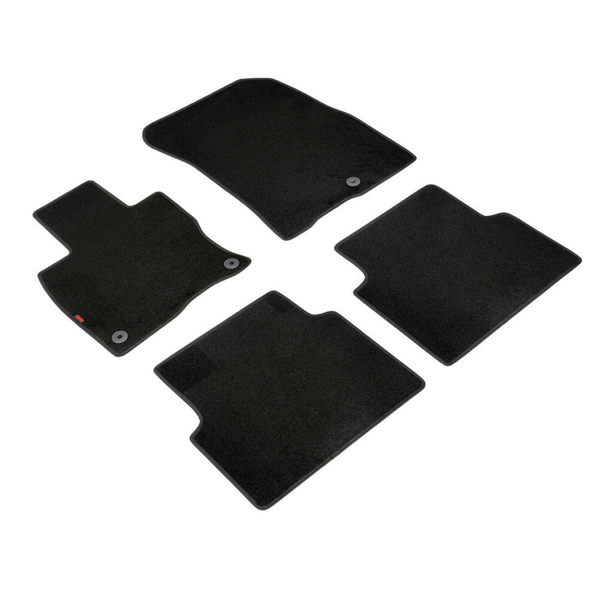 Lampa Set Tappeti su Misura in Moquette Compatibili con Ford Kuga 11/19>