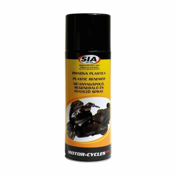 Spray Rinnova Plastica SIA 8772 - protezione pulisce e dona lucentezza -  400 ml